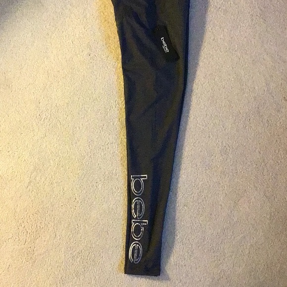 SOLD - NWT Bebe Seqiun Logo Legging - Medium - Picture 9 of 11
